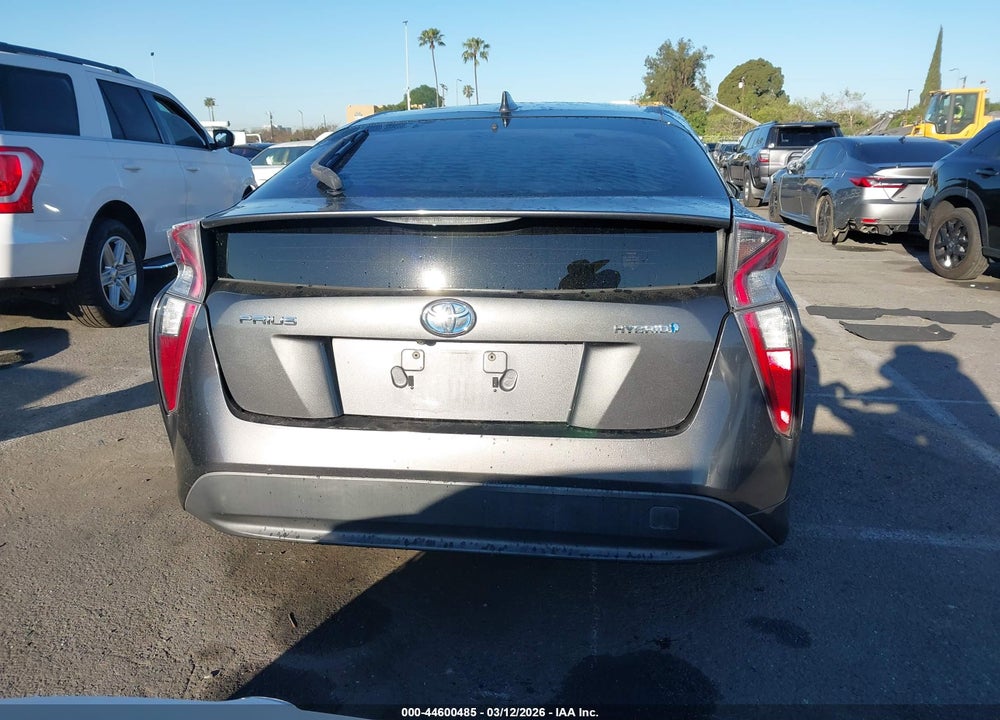 2016 TOYOTA PRIUS TWO VIN: JTDKBRFU6G3000241