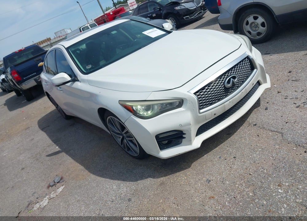 2014 INFINITI Q50 SPORT VIN: JN1BV7APXEM693127