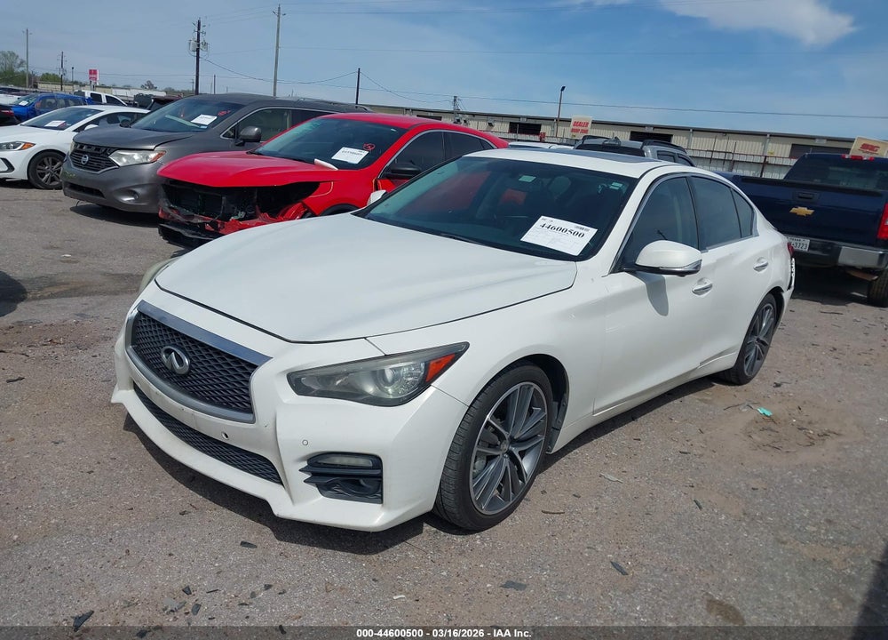 2014 INFINITI Q50 SPORT VIN: JN1BV7APXEM693127