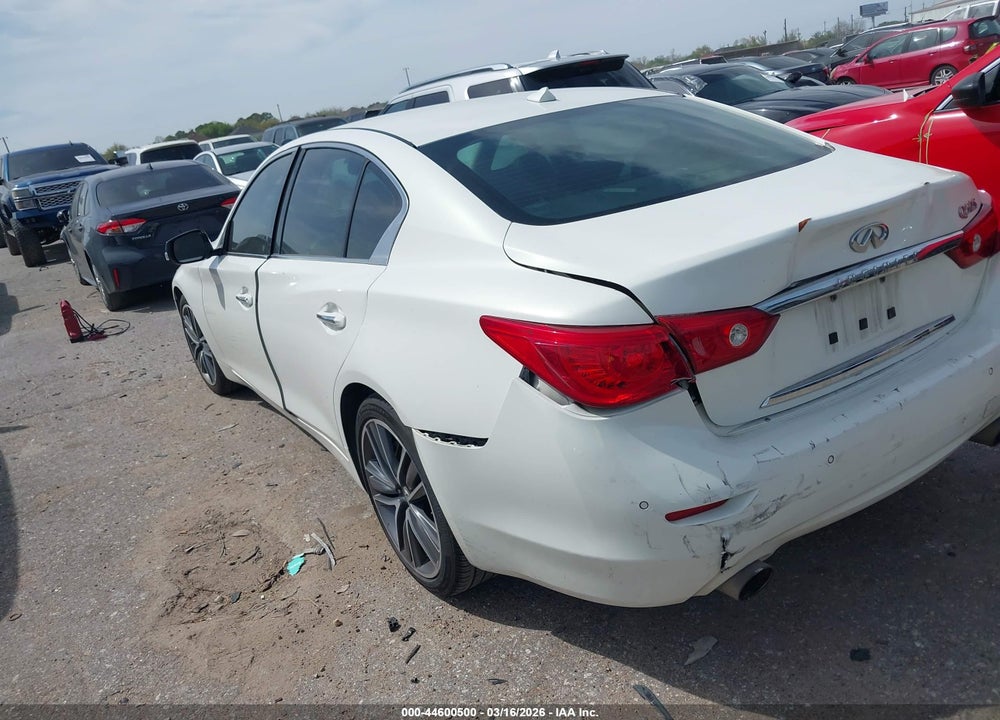 2014 INFINITI Q50 SPORT VIN: JN1BV7APXEM693127