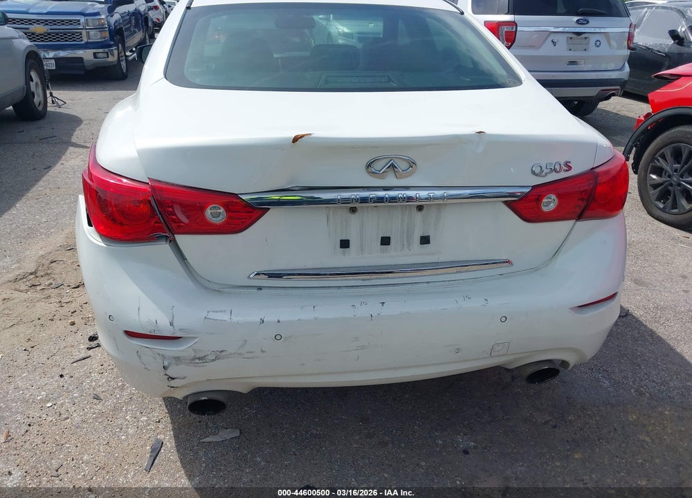 2014 INFINITI Q50 SPORT VIN: JN1BV7APXEM693127