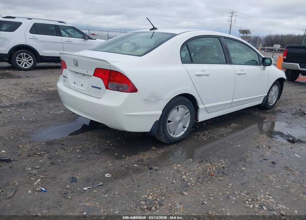 2007 HONDA CIVIC HYBRID VIN: JHMFA36227S013296