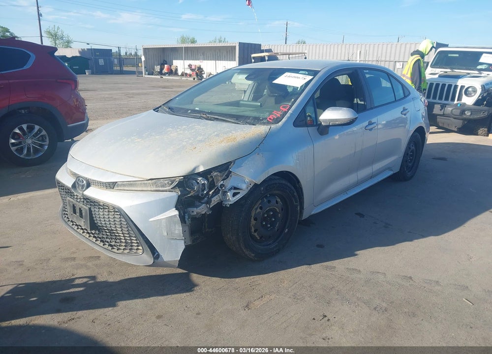 2020 TOYOTA COROLLA LE VIN: 5YFEPRAE4LP129370