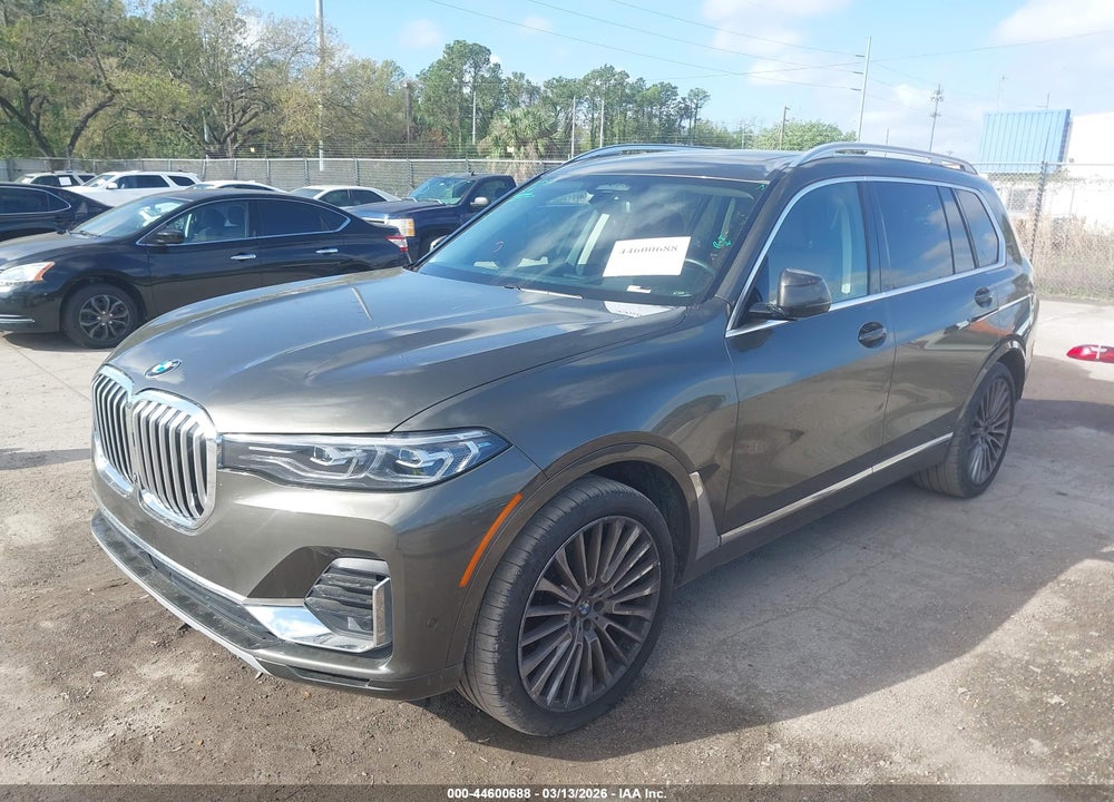 2021 BMW X7 XDRIVE40I VIN: 5UXCW2C08M9D77567