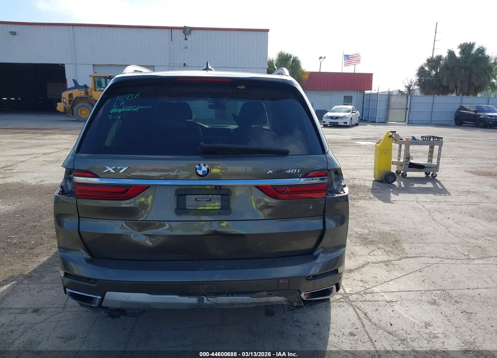 2021 BMW X7 XDRIVE40I VIN: 5UXCW2C08M9D77567