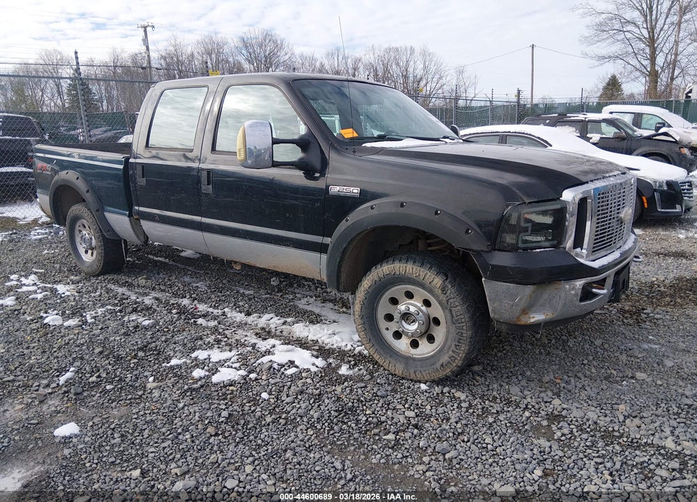2006 FORD F-250 LARIAT/XL/XLT VIN: 1FTSW21566ED54534