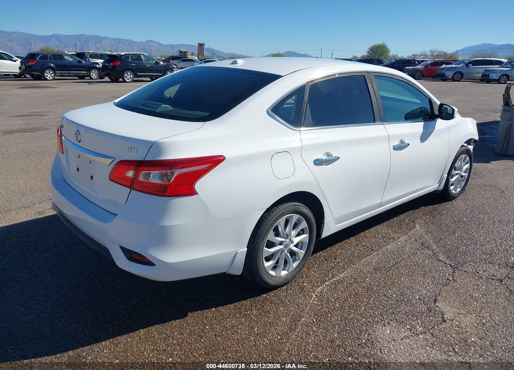 2019 NISSAN SENTRA SV VIN: 3N1AB7AP0KY321633