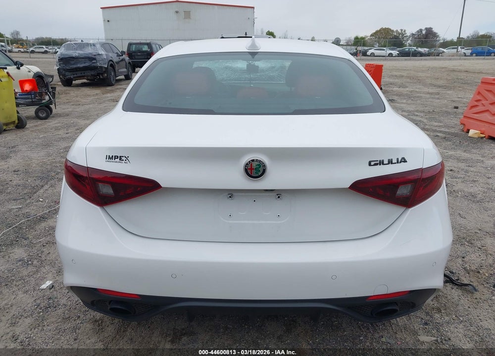 2020 ALFA ROMEO GIULIA SPORT RWD VIN: ZARFAMAN1L7635156