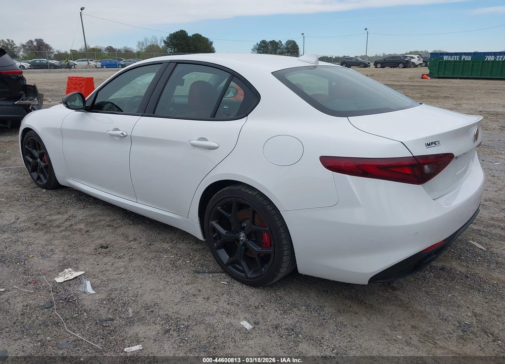 2020 ALFA ROMEO GIULIA SPORT RWD VIN: ZARFAMAN1L7635156