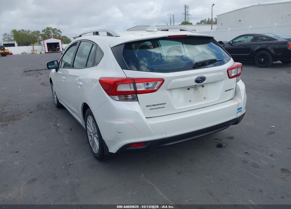 2018 SUBARU IMPREZA 2.0I PREMIUM VIN: 4S3GTAB69J3748484