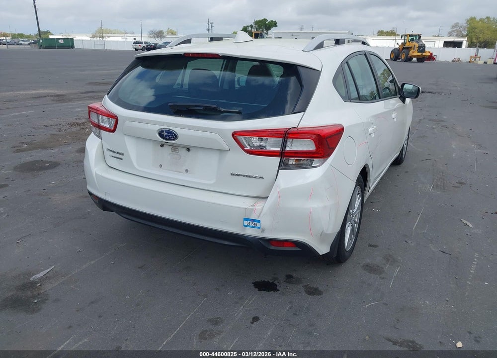 2018 SUBARU IMPREZA 2.0I PREMIUM VIN: 4S3GTAB69J3748484