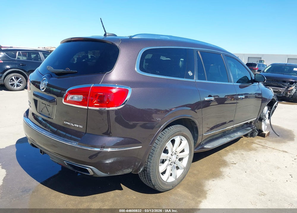 2016 BUICK ENCLAVE PREMIUM VIN: 5GAKRCKDXGJ231302