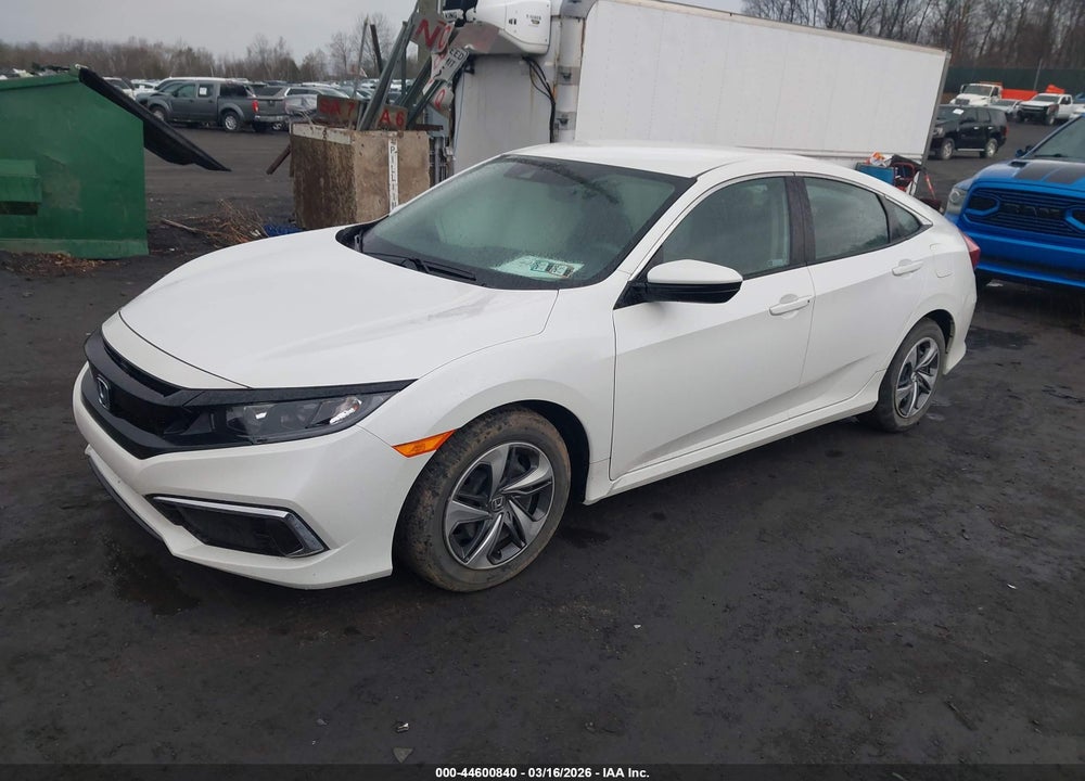 2021 HONDA CIVIC LX VIN: 2HGFC2F69MH513680
