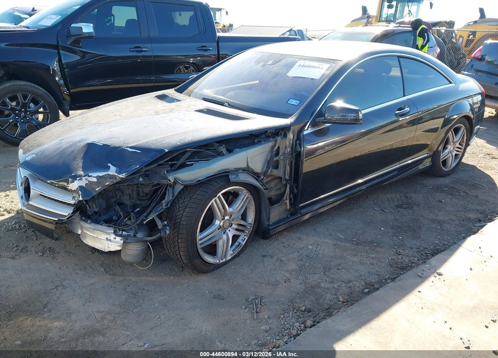 2012 MERCEDES-BENZ CL 550 4MATIC VIN: WDDEJ9EB5CA029838