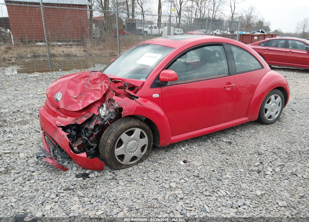 2000 VOLKSWAGEN NEW BEETLE GLS VIN: 3VWCA21C4YM435639