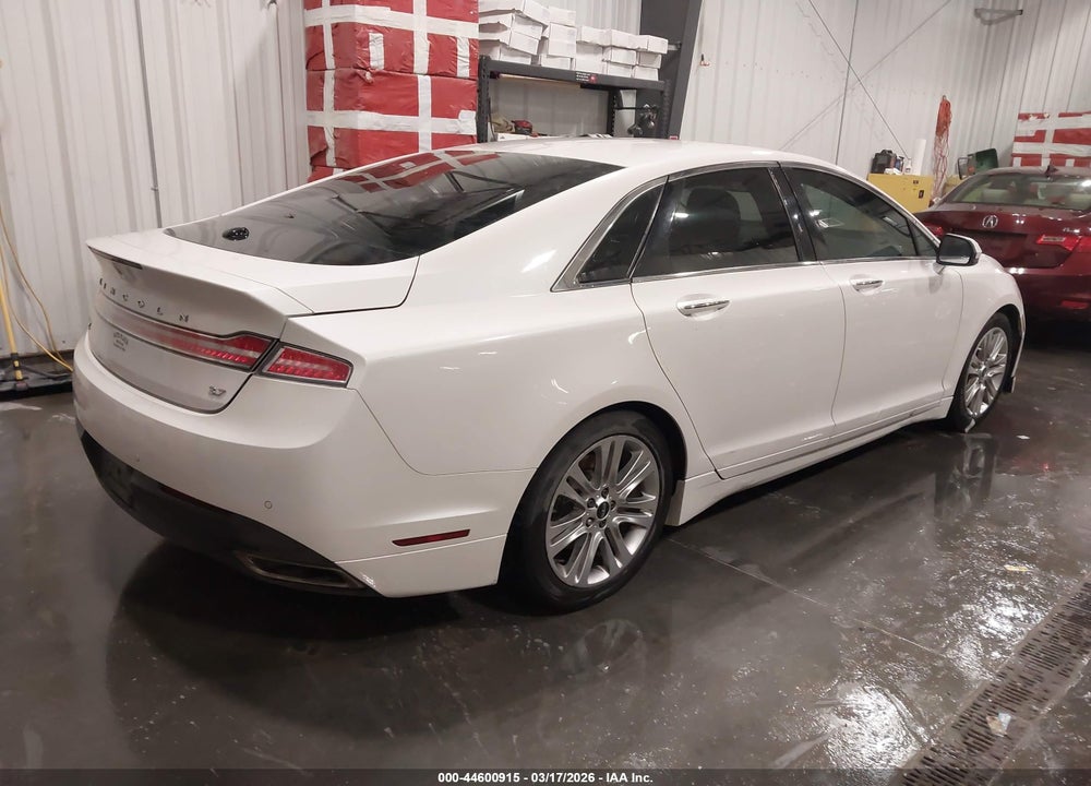 2014 LINCOLN MKZ VIN: 3LN6L2GK4ER832741