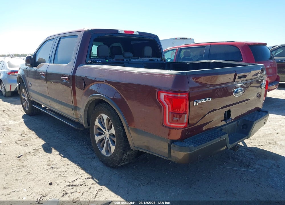 2015 FORD F-150 KING RANCH VIN: 1FTEW1CG8FFC76886