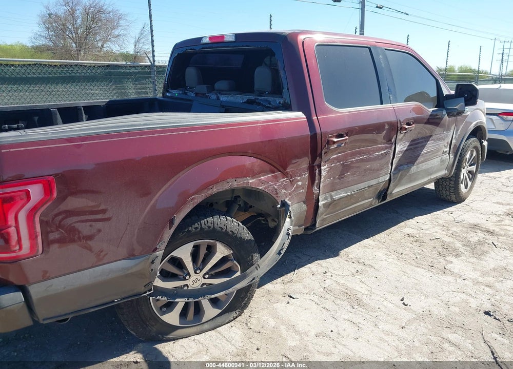 2015 FORD F-150 KING RANCH VIN: 1FTEW1CG8FFC76886