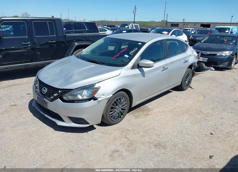 2017 NISSAN SENTRA SV VIN: 3N1AB7AP3HY356563