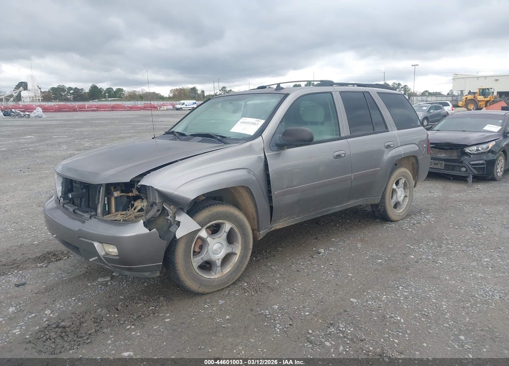 2008 CHEVROLET TRAILBLAZER LT VIN: 1GNDS13S582193686