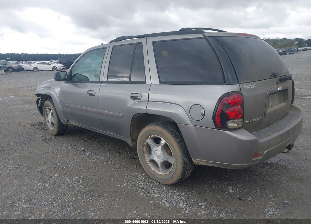 2008 CHEVROLET TRAILBLAZER LT VIN: 1GNDS13S582193686