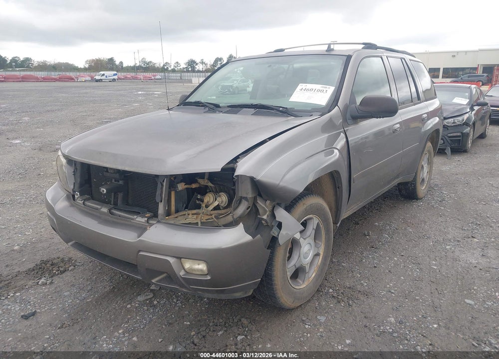 2008 CHEVROLET TRAILBLAZER LT VIN: 1GNDS13S582193686