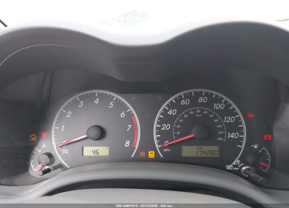2010 TOYOTA COROLLA LE VIN: JTDBU4EE0A9118717