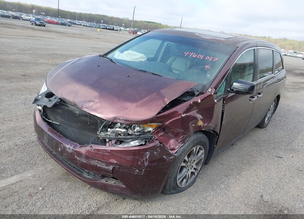 2012 HONDA ODYSSEY EX-L VIN: 5FNRL5H69CB072504