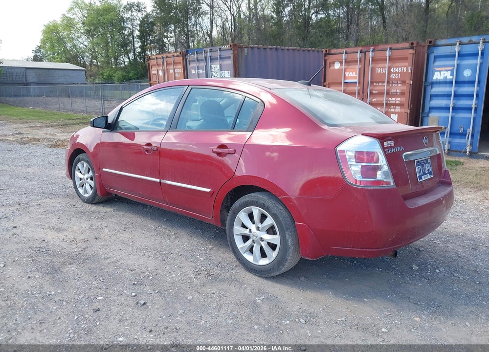 2011 NISSAN SENTRA 2.0SL VIN: 3N1AB6AP2BL675922