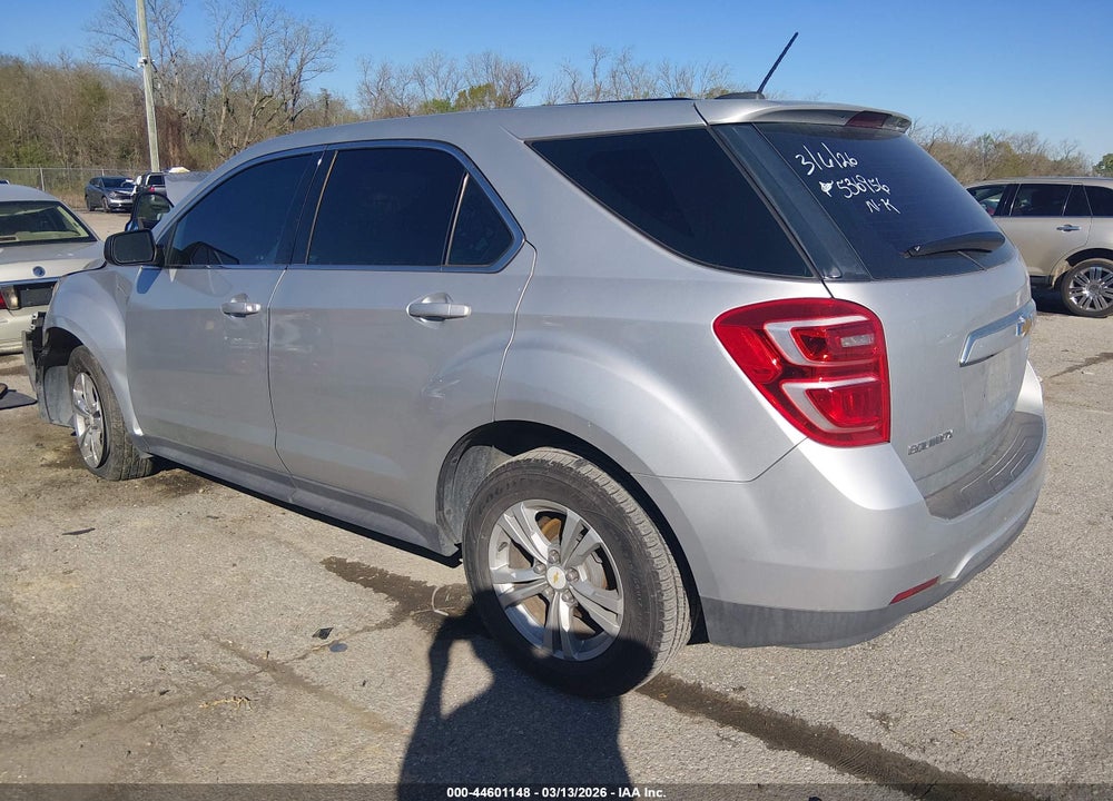 2017 CHEVROLET EQUINOX LS VIN: 2GNALBEK0H1536956