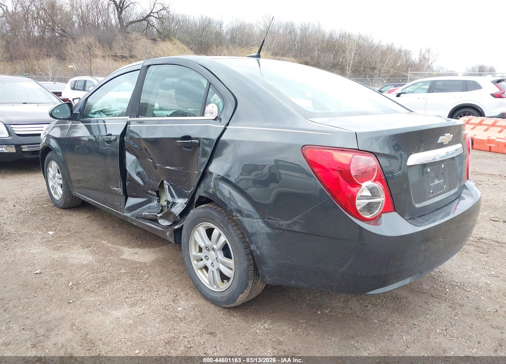 2014 CHEVROLET SONIC LT AUTO VIN: 1G1JC5SH6E4145371
