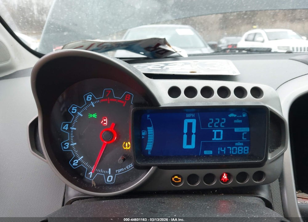 2014 CHEVROLET SONIC LT AUTO VIN: 1G1JC5SH6E4145371