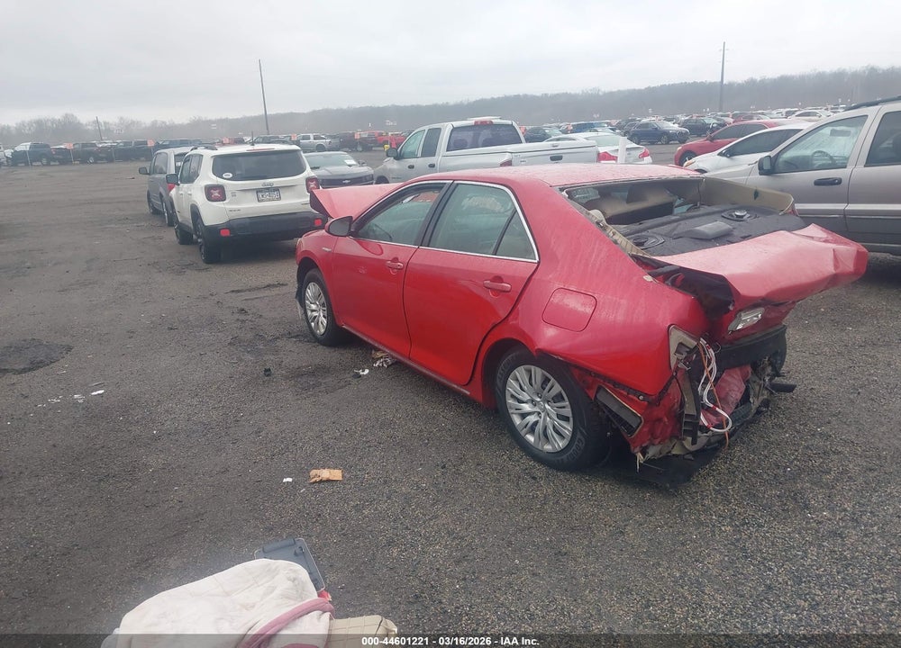 2012 TOYOTA CAMRY HYBRID LE VIN: 4T1BD1FK8CU055025
