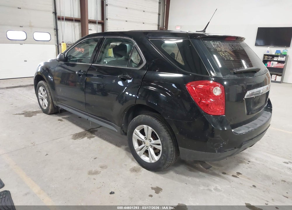 2011 CHEVROLET EQUINOX LS VIN: 2CNALBEC0B6261547