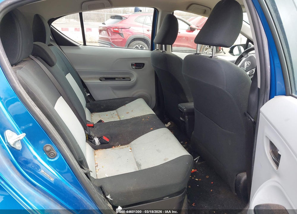 2012 TOYOTA PRIUS C THREE VIN: JTDKDTB38C1016709