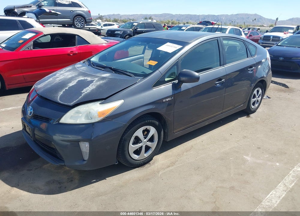 2013 TOYOTA PRIUS THREE VIN: JTDKN3DU1D1716639