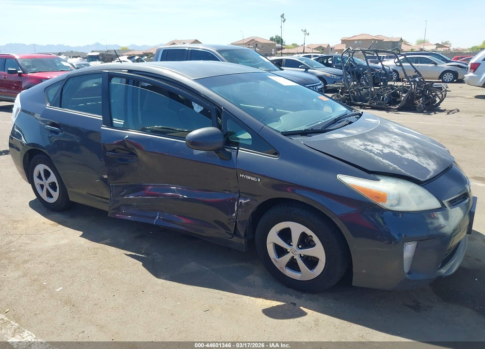 2013 TOYOTA PRIUS THREE VIN: JTDKN3DU1D1716639