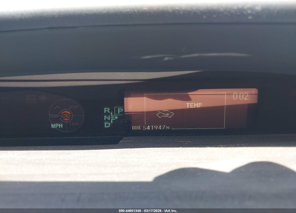 2013 TOYOTA PRIUS THREE VIN: JTDKN3DU1D1716639