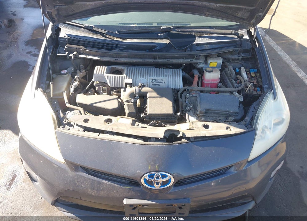 2013 TOYOTA PRIUS THREE VIN: JTDKN3DU1D1716639