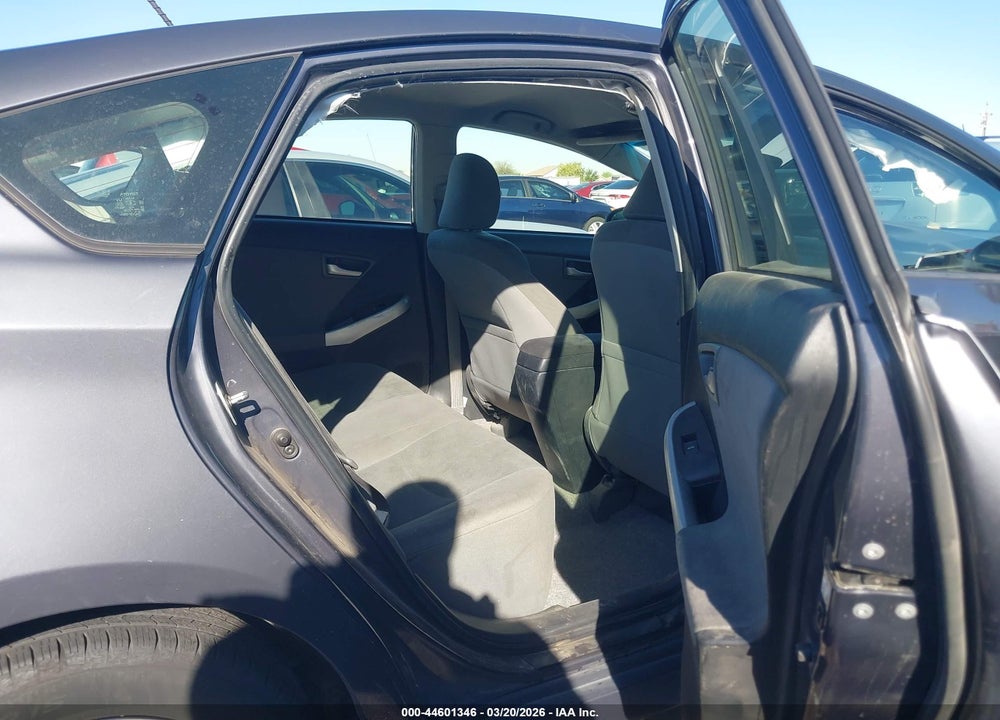 2013 TOYOTA PRIUS THREE VIN: JTDKN3DU1D1716639