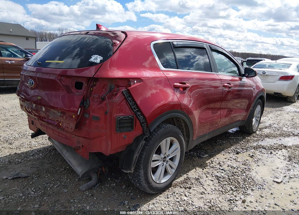 2017 KIA SPORTAGE LX VIN: KNDPMCAC8H7093852