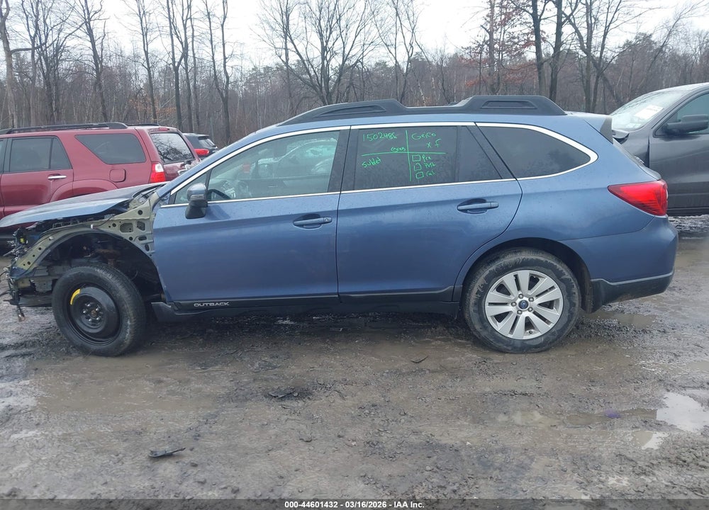 2017 SUBARU OUTBACK 2.5I PREMIUM VIN: 4S4BSAFC4H3202100