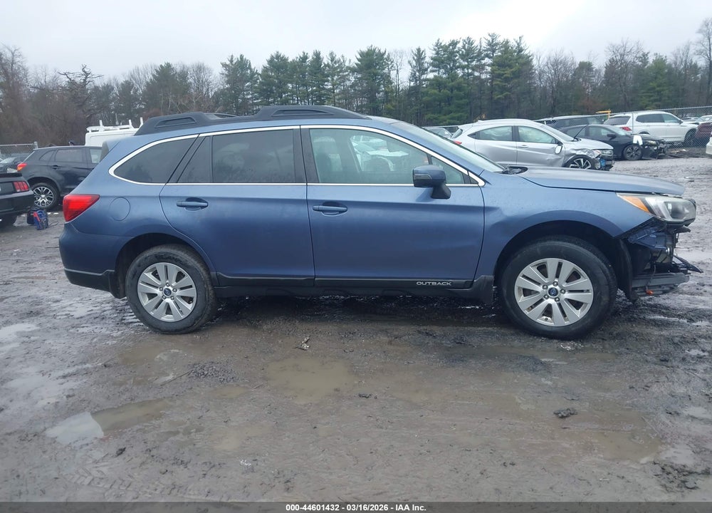 2017 SUBARU OUTBACK 2.5I PREMIUM VIN: 4S4BSAFC4H3202100