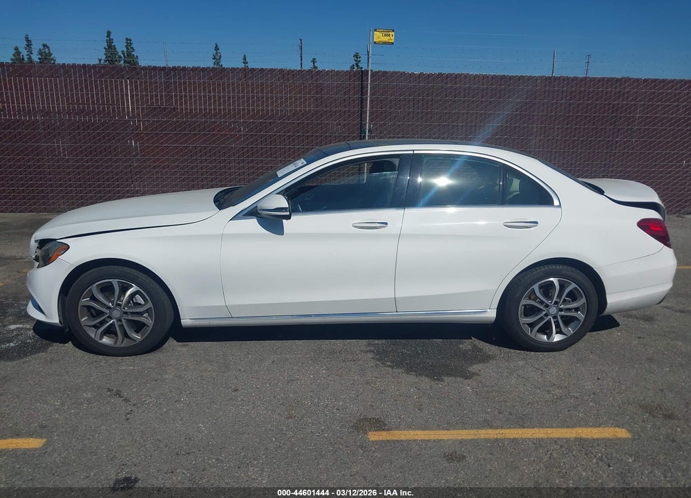 2016 MERCEDES-BENZ C 300 4MATIC VIN: WDDWF4KB6GR161768