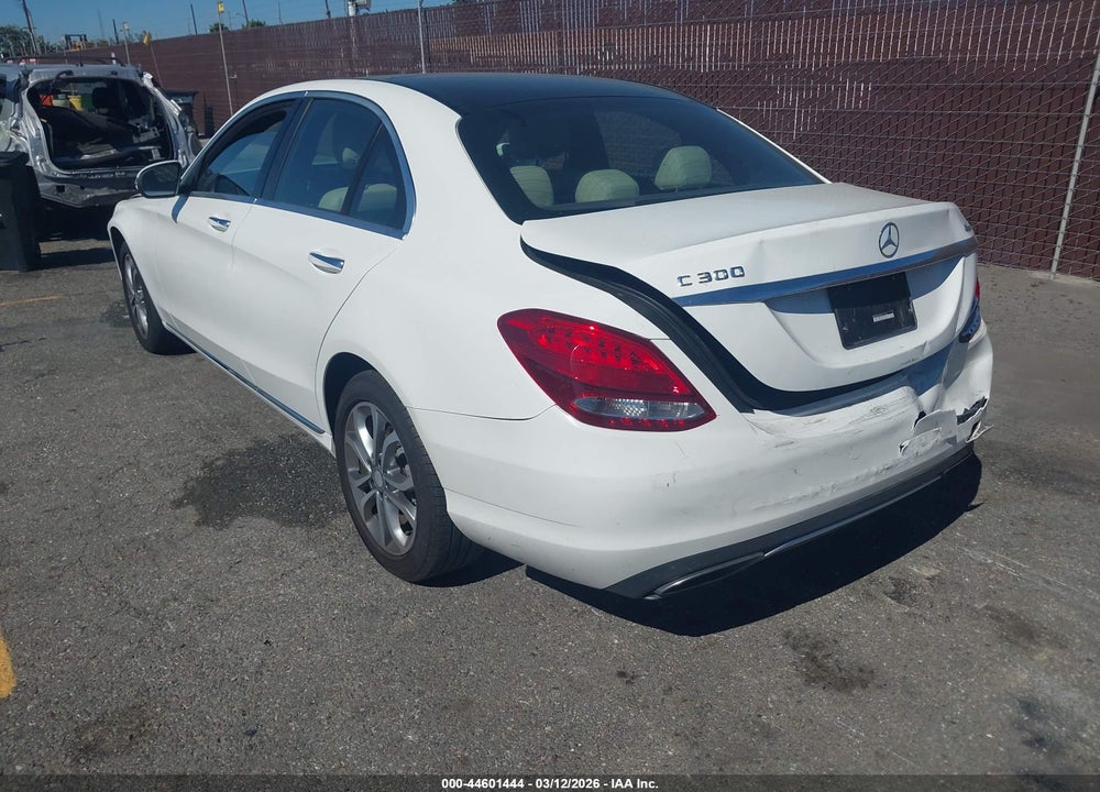2016 MERCEDES-BENZ C 300 4MATIC VIN: WDDWF4KB6GR161768