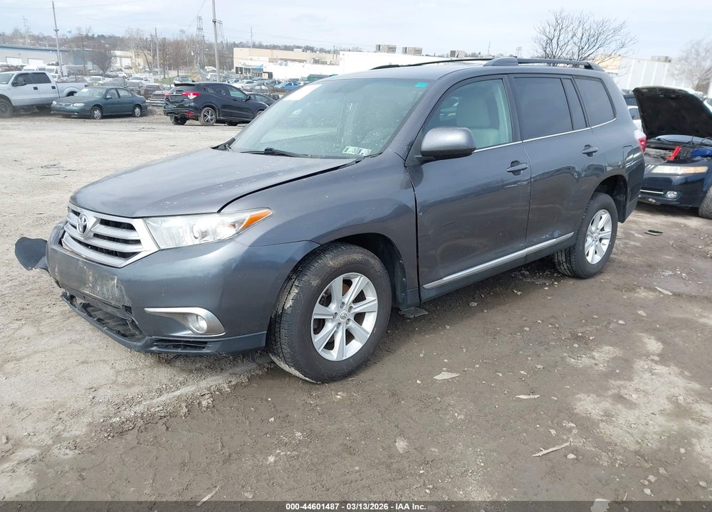 2012 TOYOTA HIGHLANDER BASE V6 VIN: 5TDBK3EH0CS126332