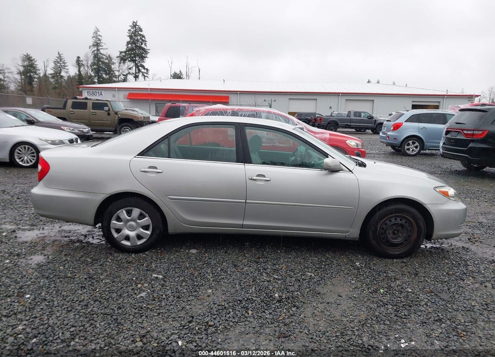 2002 TOYOTA CAMRY LE VIN: 4T1BE32K62U034431