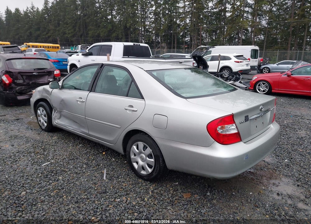 2002 TOYOTA CAMRY LE VIN: 4T1BE32K62U034431