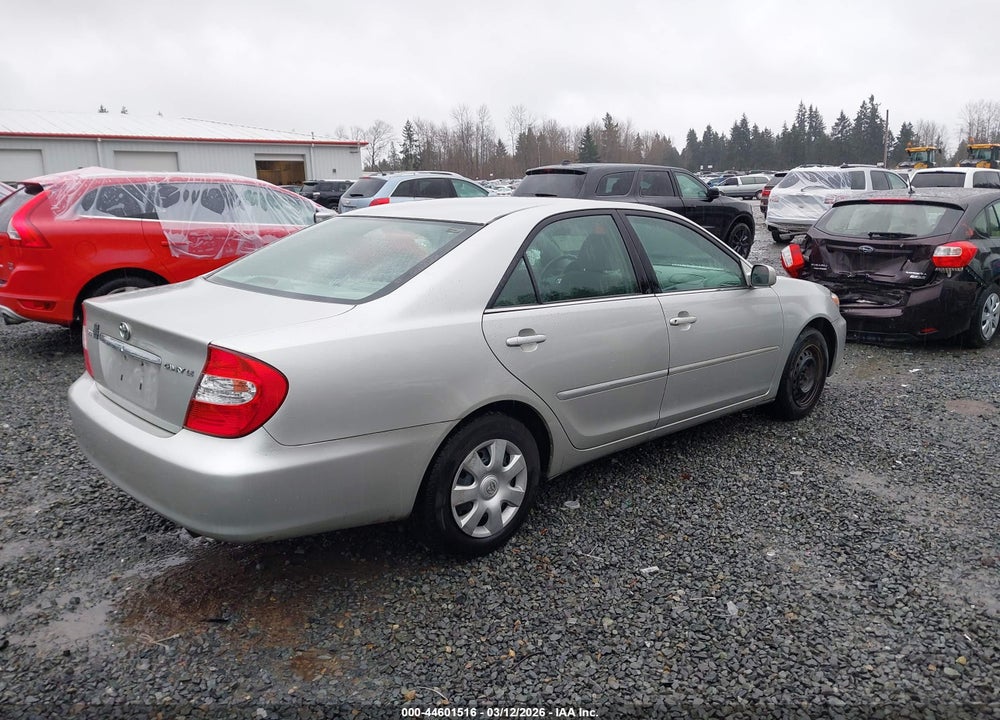 2002 TOYOTA CAMRY LE VIN: 4T1BE32K62U034431