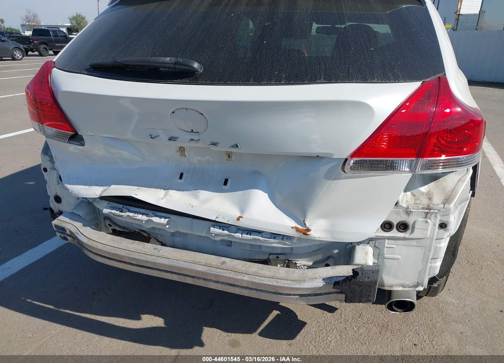 2009 TOYOTA VENZA BASE V6 VIN: 4T3ZK11A69U012712